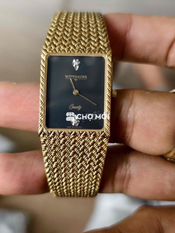 Wittnauer dây lụa plaque dzàg tank độc lắc đeo