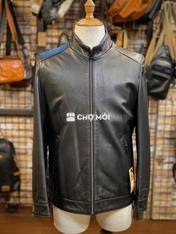 Áo khoác da bê nhẹ nhàng,kiểu dáng  đơn giản