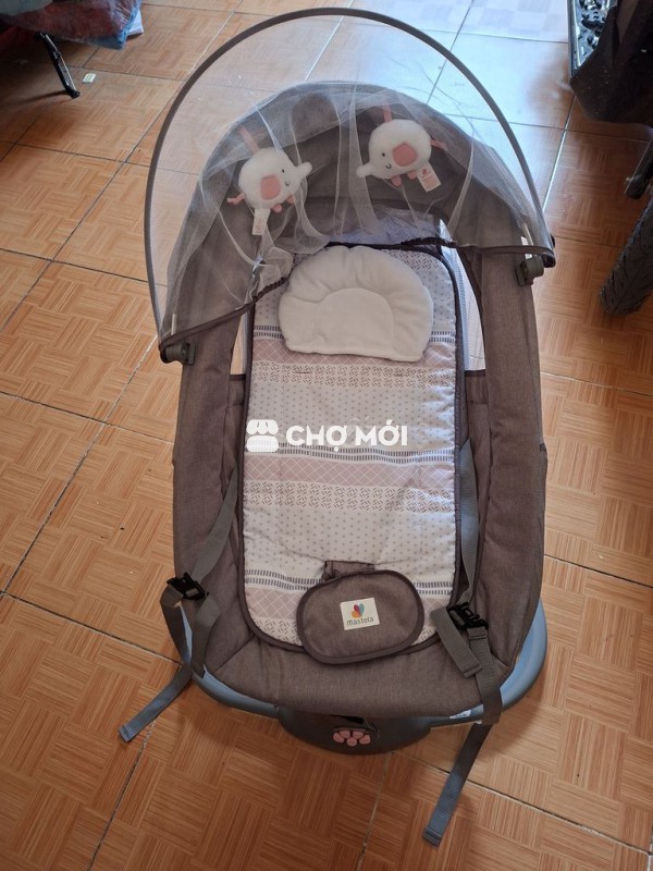 Nôi em bé Mastela Xám