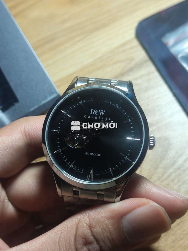Đồng hồ I&W Carnival Nam Đen Mới