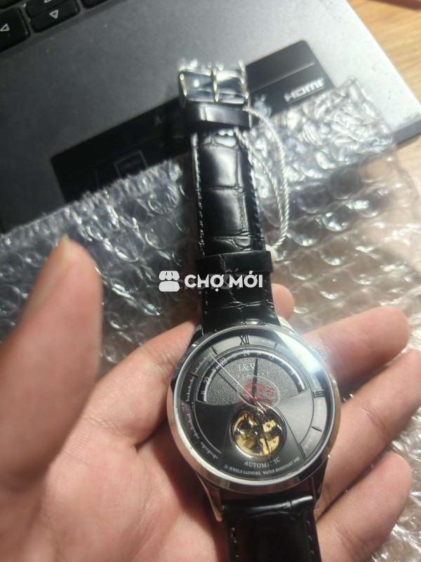 Đồng hồ Carnival Nam Da Thép