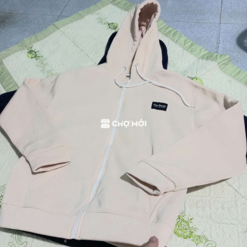 Áo khoác The Noah nam hồng nhạt mới
