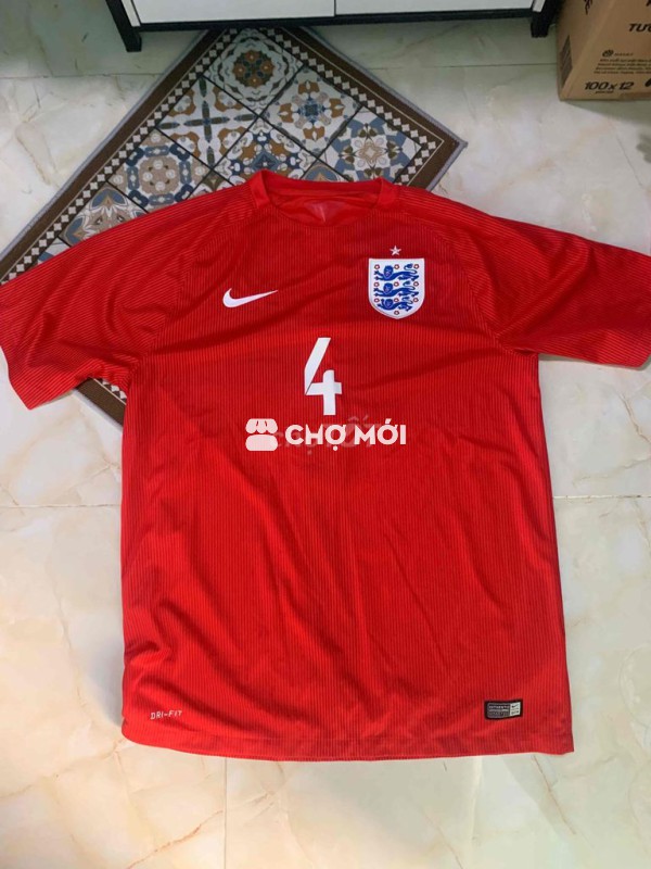 Áo England 2014 Nike Gerrard #4 size L chính hãng