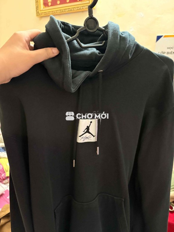 Áo hoodie Jordan Drawstring Nam size M chính hãng