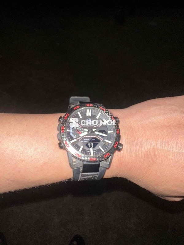 Đồng hồ Casio ECB-2000 Nam Đen