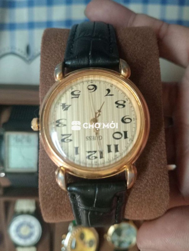 Đồng hồ Guess Nam nữ dây da 35mm