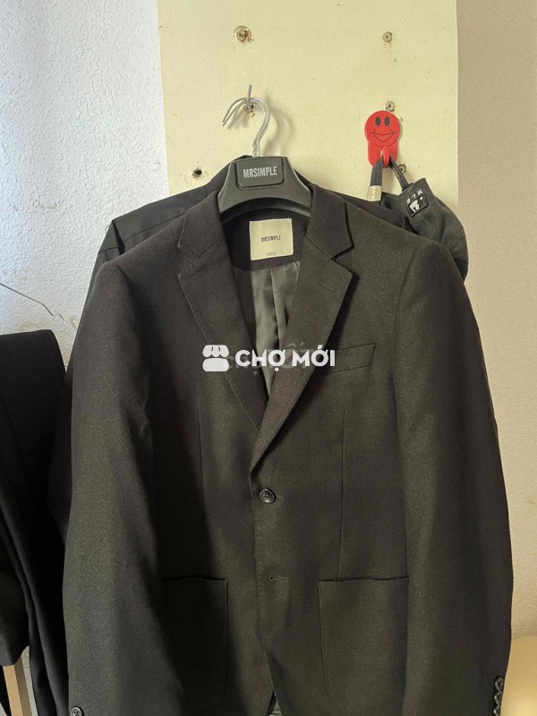 Vest MRSIMPLE Nam Đen Mới