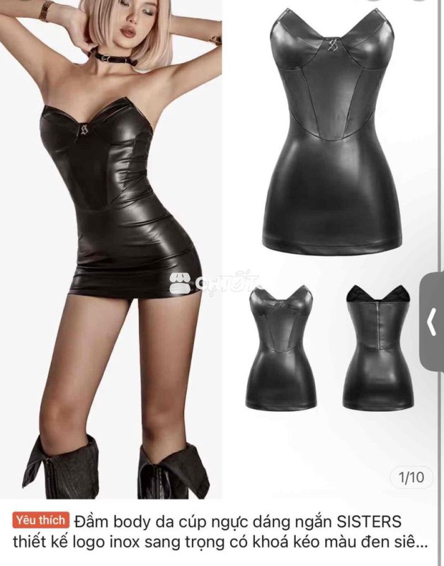 Đầm body nữ da ngắn size S