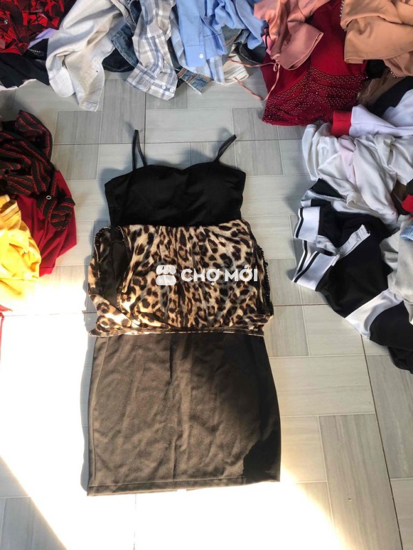 Đầm ôm body nữ co giãn size L