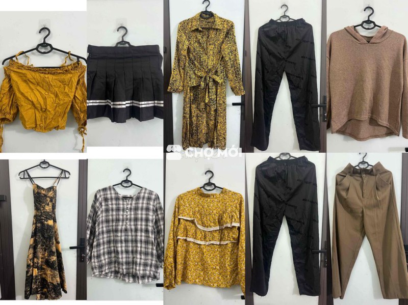 Quần áo nữ vải nhiều màu