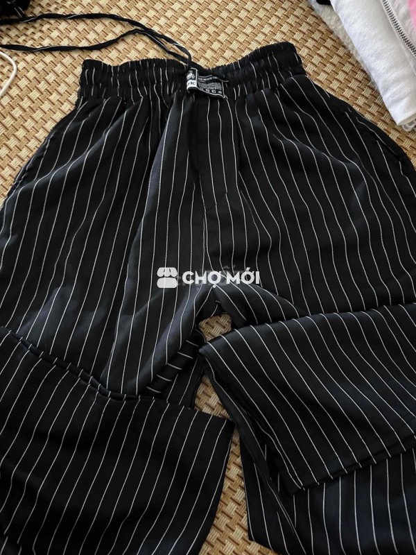 Quần dài nam nữ sọc Freesize Mới