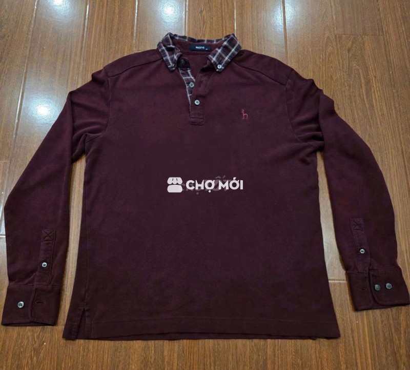 Áo Polo Hazzys Golf Burgundy