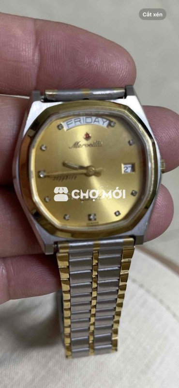 Đồng hồ Merveille Nam Thép không gỉ