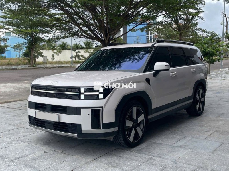 Hyundai Santafe 2024 Prestige 2.5L 22000 km Trắng