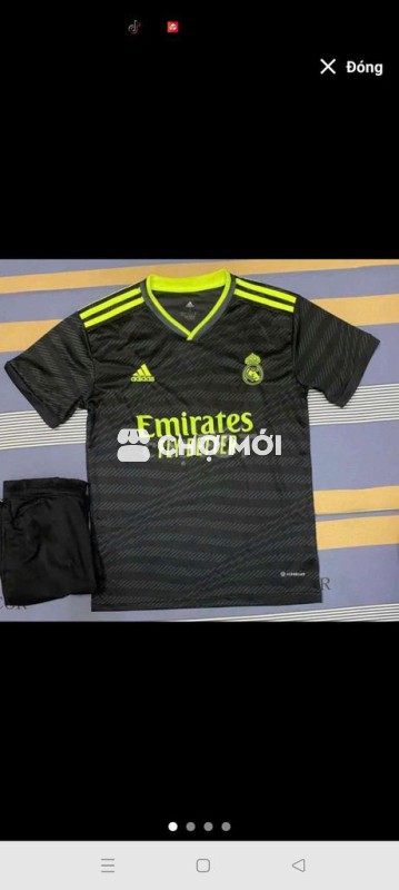 Áo thể thao Adidas Emirates Nam M Đen