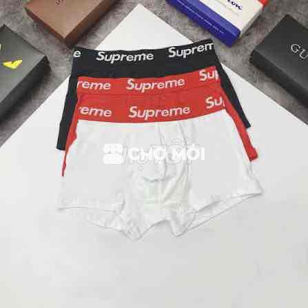 Quần lót nam Supreme Cotton Trắng