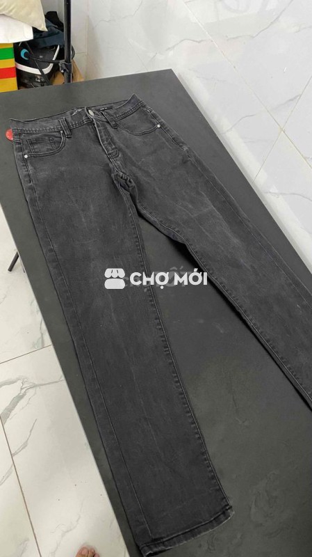 Quần jean nam Denim xám