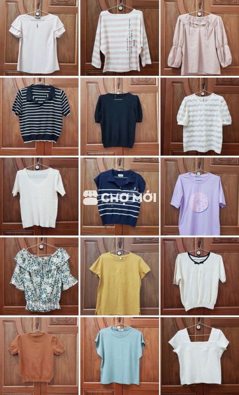 Áo thun, áo len, croptop trẻ trung thời trang