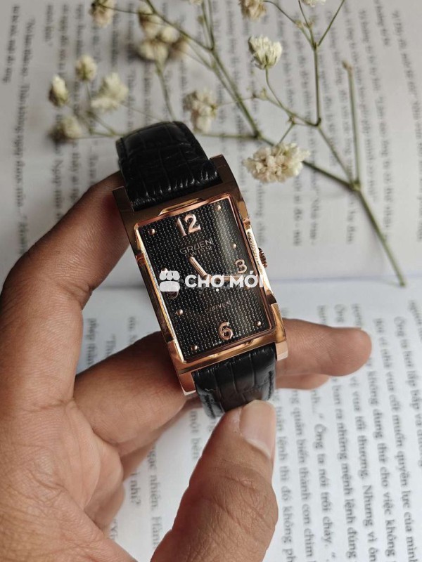 Đồng hồ Gruen Curvex Thụy Sĩ chính hãng 27*37mm
