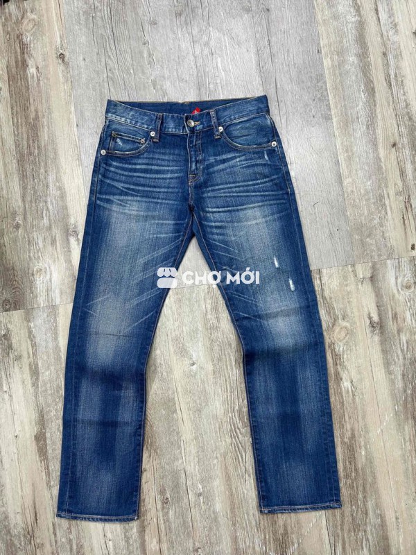 Quần jean nam Uniqlo Cotton size 28
