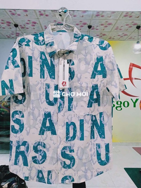 Áo sơ mi nam trắng, xanh size 48-60kg mới 100%