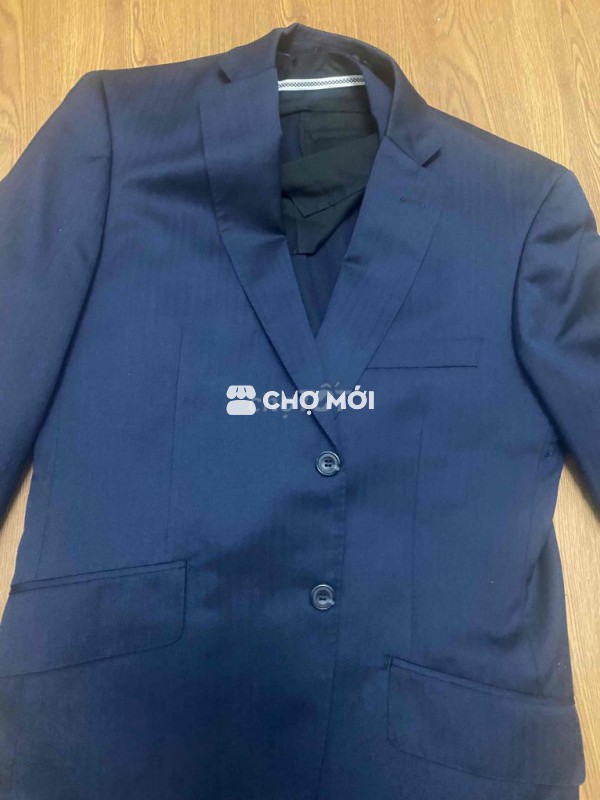 Bộ suit nam xanh size L-XL