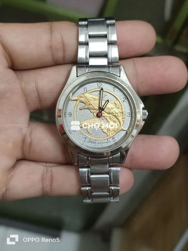 Đồng hồ đeo tay Unisex Thép không gỉ