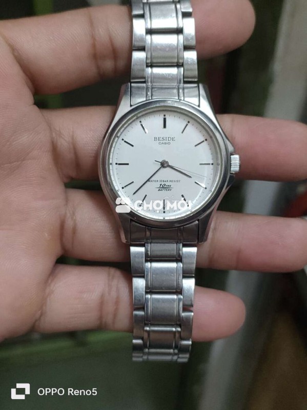 Đồng hồ Casio Beside Nam Bạc