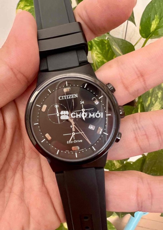 Đồng hồ Citizen Nam Đen Thép không gỉ