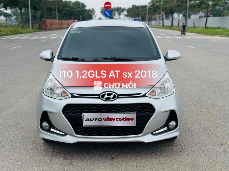 Hyundai I10 2018 1.2GLS AT Bạc
