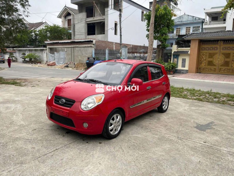Kia Morning màu Đỏ