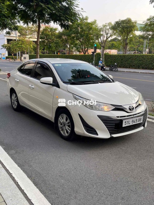 Toyota Vios 2018 Trắng MT -fom mới