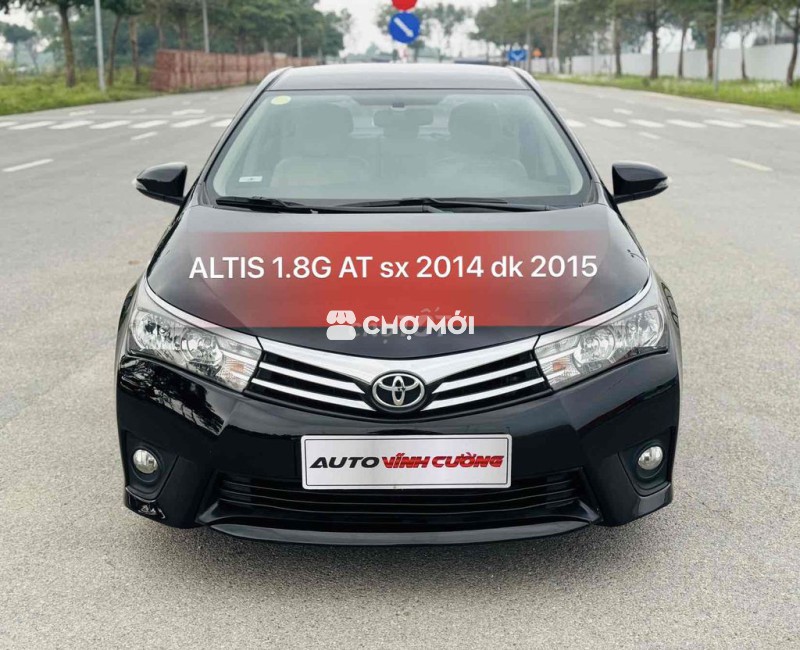 Toyota Altis 2014 1.8G AT Đen