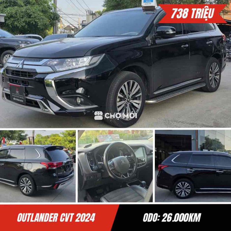 Outlander CVT - 2024 Đã đi 26.000KM [CÓ TRẢ GÓP]