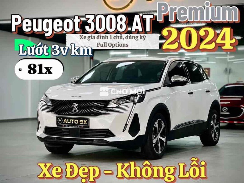 Peugeot 3008 1.6AT Premium 2024 - Xe sang giá tốt