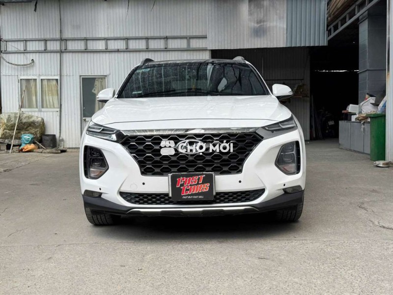Hyundai Santafe 2020 Premium 2.4L,màu trắng,6v2