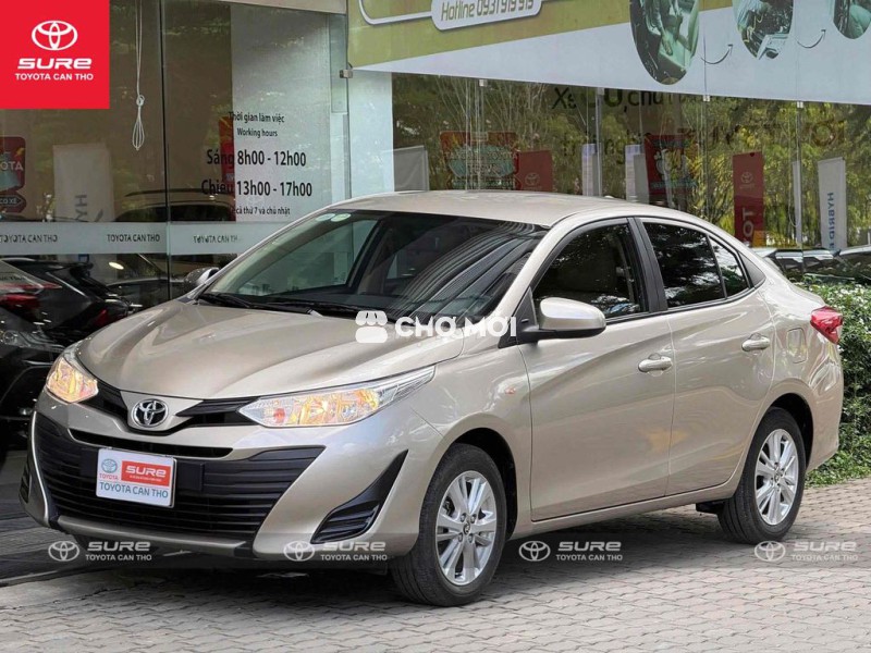 Toyota Vios E 2018 MT Vàng Cát chính hãng