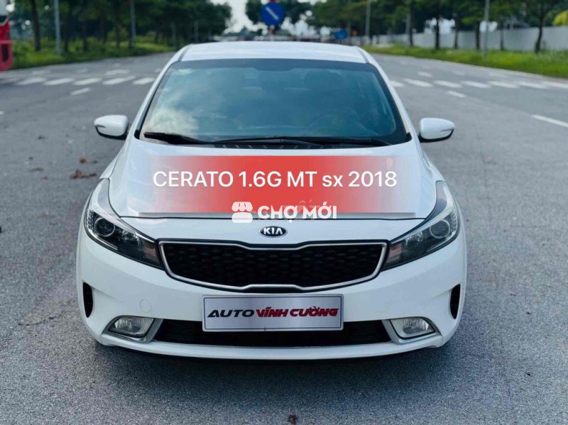 Kia Cerato 2018 1.6G MT Trắng