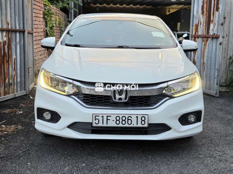 Honda City Top 1.5CVT 2017 60000 km Trắng