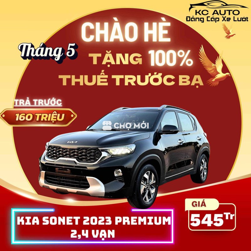 Kia Sonet 2023 Premium 1.5 AT - 24000 km