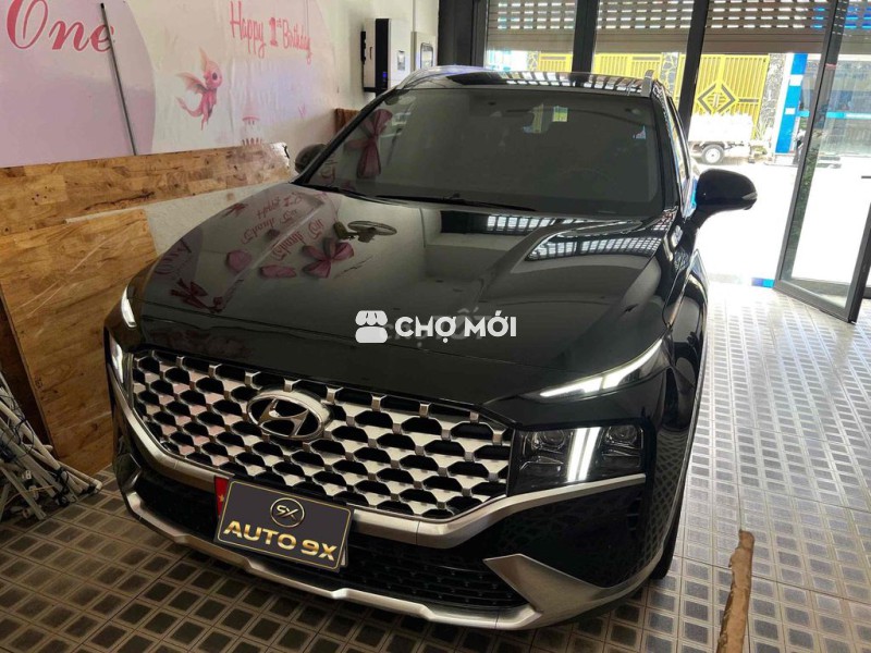 Hyundai Santafe 2021 Xăng 16.000 km Đen
