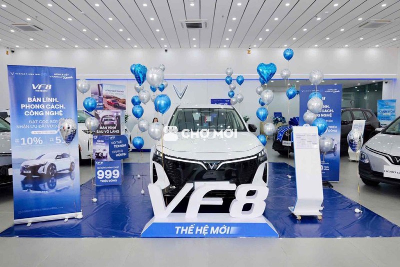 VF8 All New - Cọc 15Tr Nhận tổng ưu đãi giảm 220Tr