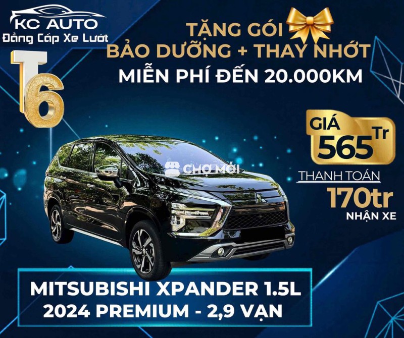 Mitsubishi Xpander 1.5L Premium 2024 Đen 3 vạn