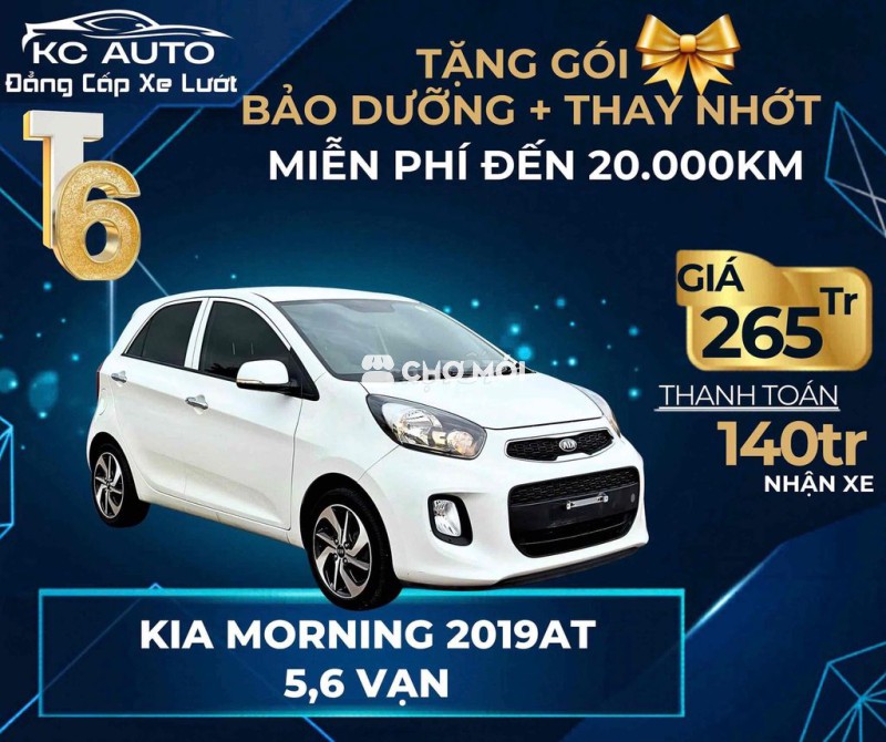 Kia Morning 2019 1.2L AT 57000 km