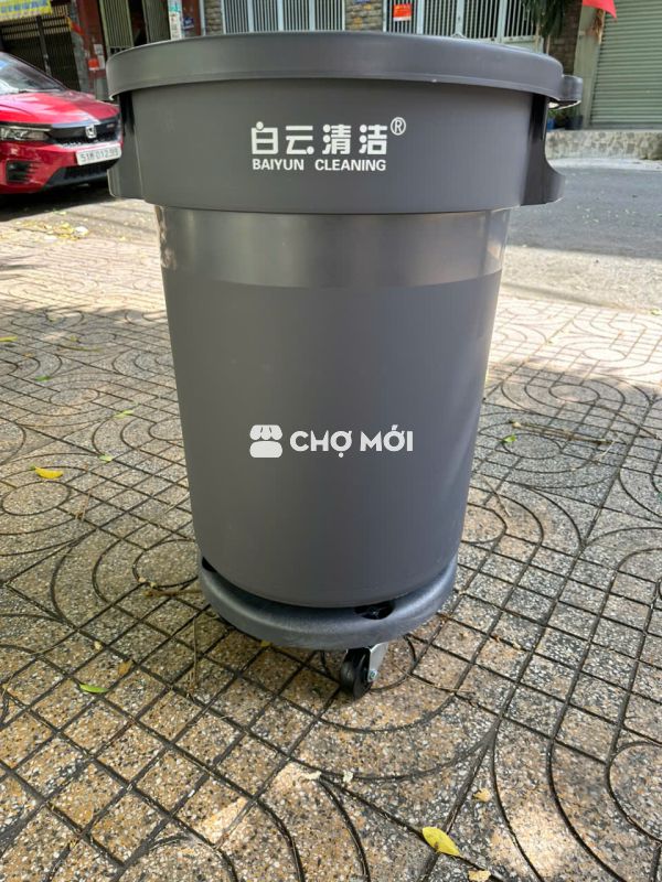 Thùng rác HDPE dung tích 80L