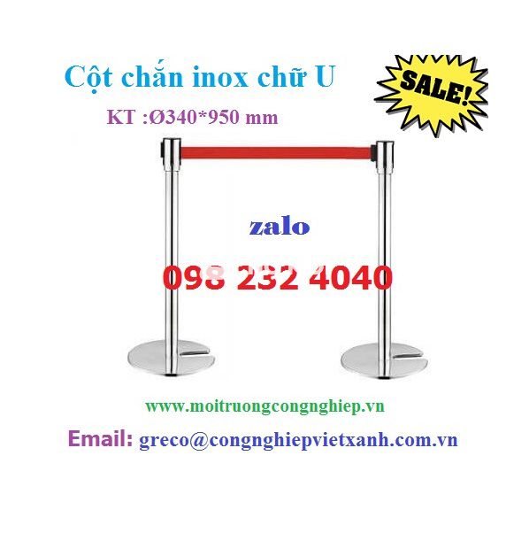 Cột chắn inox dây kéo và cột chắn dây nhung – Nên chọn loại nào?