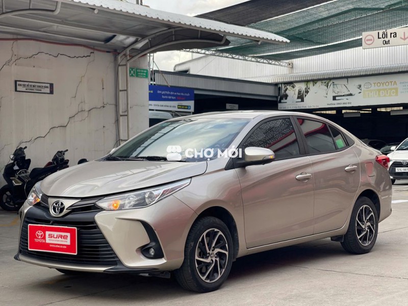 Vios E 2022 Số tự động Nâu vàng chyạ 23,000 km