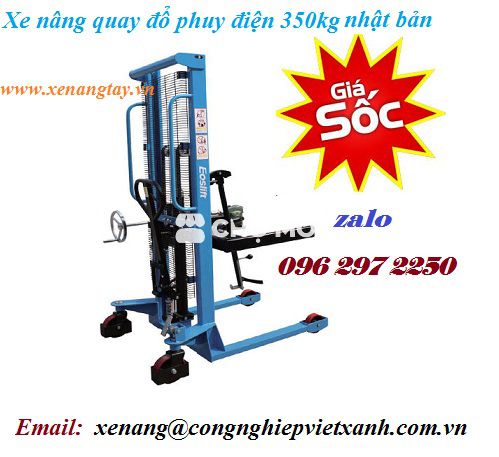 Xe nâng phuy có thể sử dụng ngoài trời mưa?